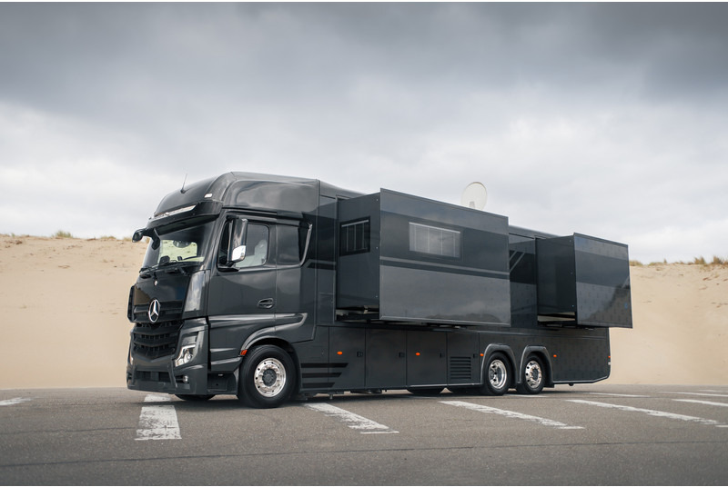 Mercedes-Benz ACTROS 2651 6X2 STX CAMPER POP-OUT MOTORHOME - Wohnmobil: das Bild 1 Mercedes-Benz ACTROS 2651 6X2 STX CAMPER POP-OUT MOTORHOME - Wohnmobil: das Bild 1