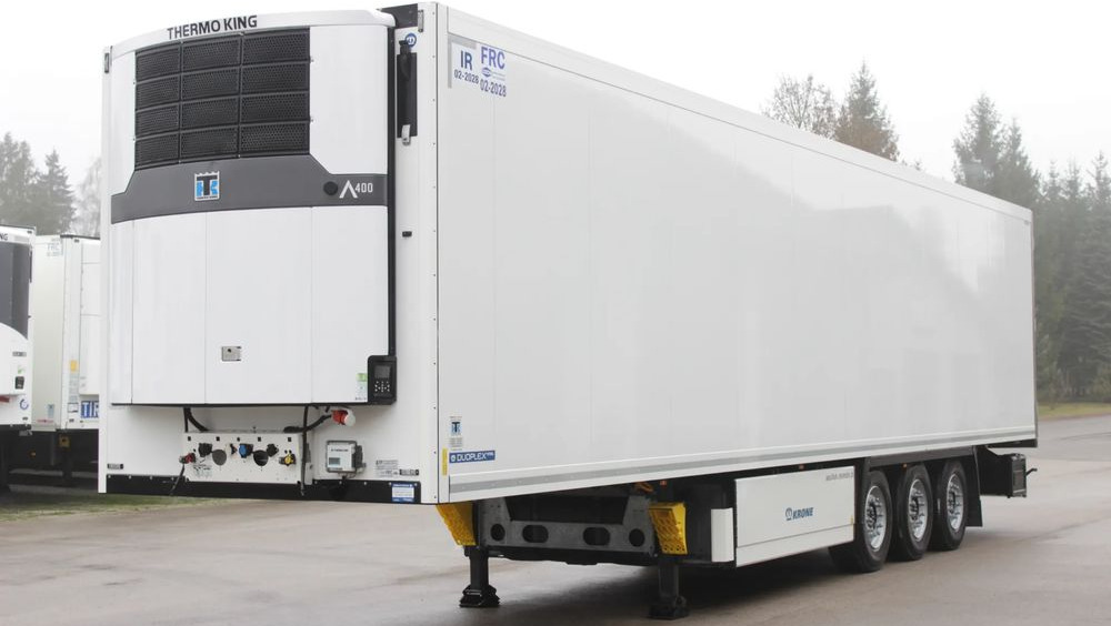 Krone Thermo King ADVANCER A-400 / DOPPELSTOCK /JAK NOWA / ŚCIANA 7 CM / - Kühlkoffer Auflieger: das Bild 1 Krone Thermo King ADVANCER A-400 / DOPPELSTOCK /JAK NOWA / ŚCIANA 7 CM / - Kühlkoffer Auflieger: das Bild 1