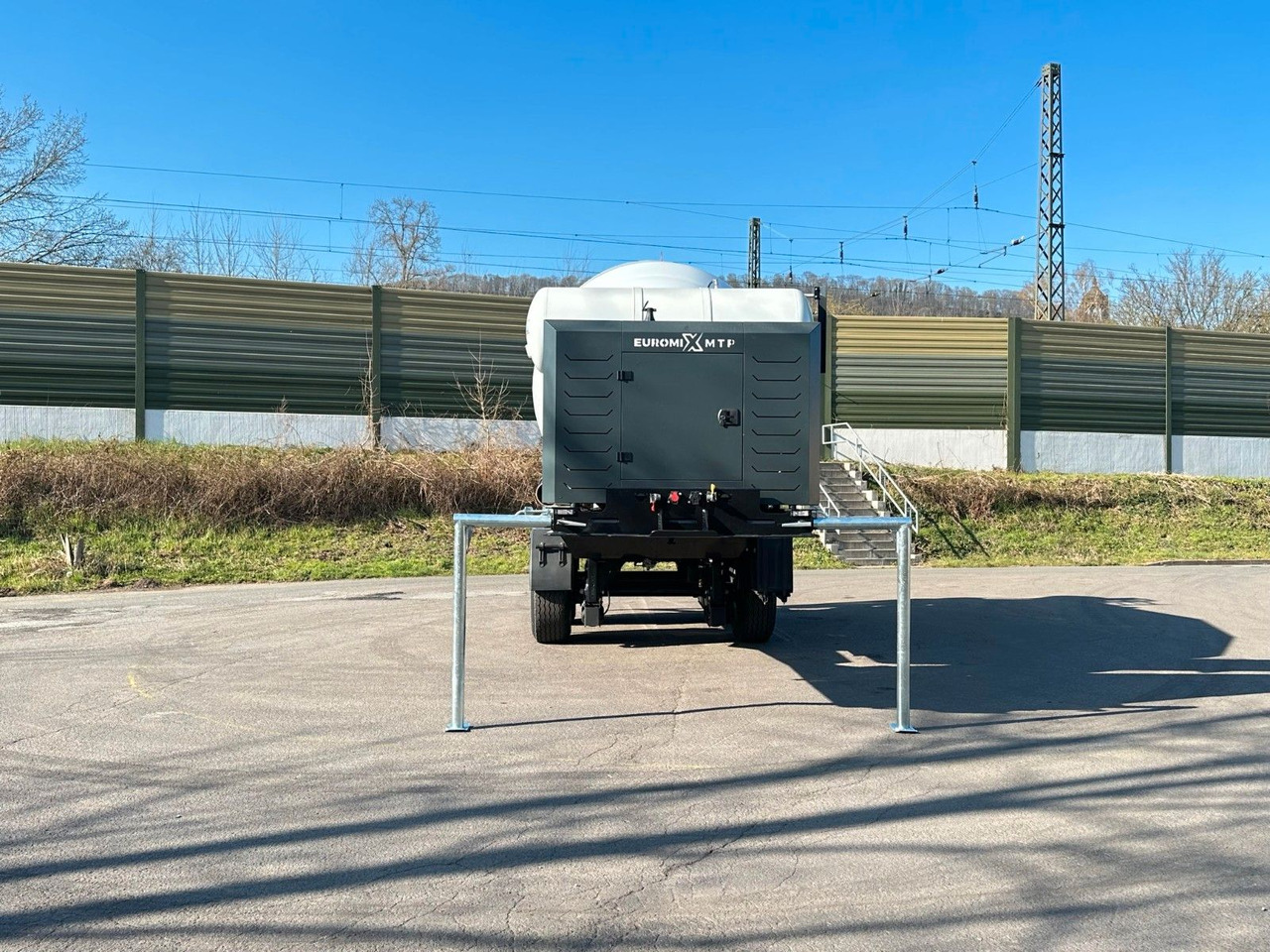 EUROMIX MTP - 10m³ Betonmischer-Auflieger – Leasing EUROMIX MTP - 10m³ Betonmischer-Auflieger: das Bild 6