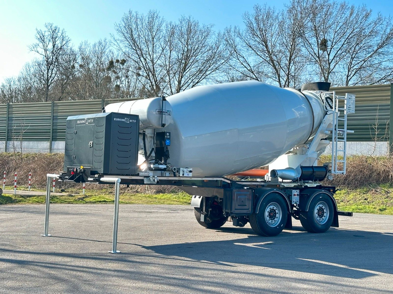 EUROMIX MTP - 10m³ Betonmischer-Auflieger – Leasing EUROMIX MTP - 10m³ Betonmischer-Auflieger: das Bild 9