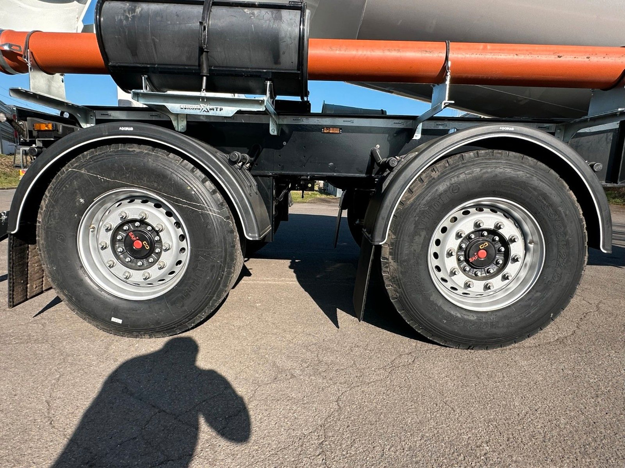EUROMIX MTP - 10m³ Betonmischer-Auflieger – Leasing EUROMIX MTP - 10m³ Betonmischer-Auflieger: das Bild 8