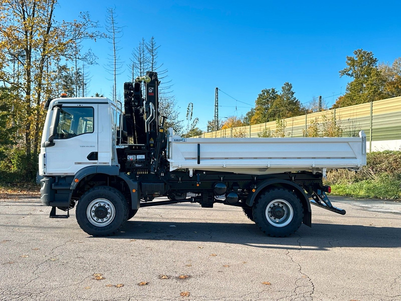MAN TGM 18.320 4x4 /Singelbereift/einzelbereift Kran - Kipper, Autokran: das Bild 2 MAN TGM 18.320 4x4 /Singelbereift/einzelbereift Kran - Kipper, Autokran: das Bild 2