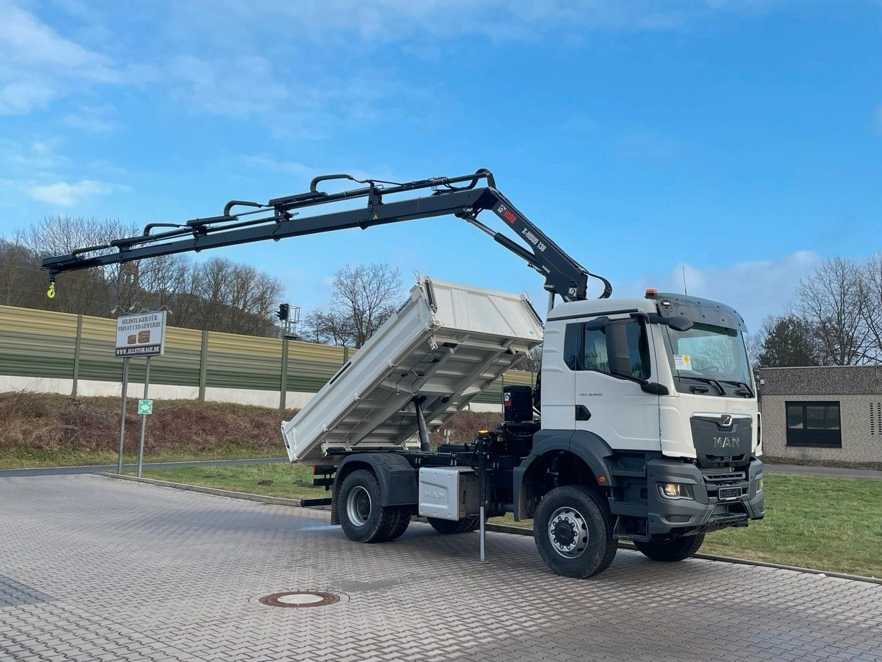 MAN TGS 18.400 TG3 4x4 Euro6e Hiab X-HiDuo 138DS-4 - Kipper, Autokran: das Bild 1 MAN TGS 18.400 TG3 4x4 Euro6e Hiab X-HiDuo 138DS-4 - Kipper, Autokran: das Bild 1