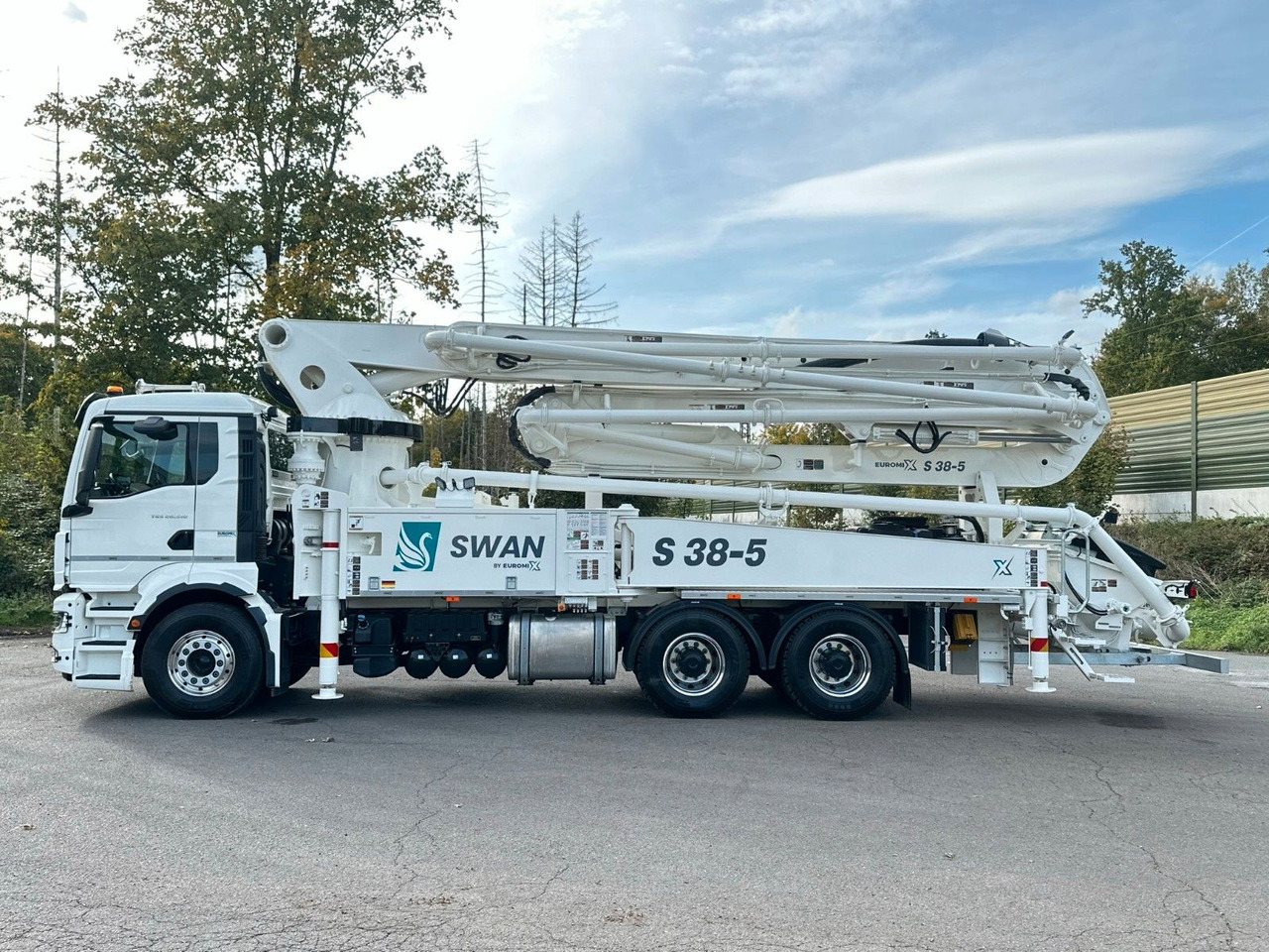 MAN TGS 26.510 6x4 SWAN TSP 38-5 160RZ ( 38m ) - Betonpumpe: das Bild 1 MAN TGS 26.510 6x4 SWAN TSP 38-5 160RZ ( 38m ) - Betonpumpe: das Bild 1