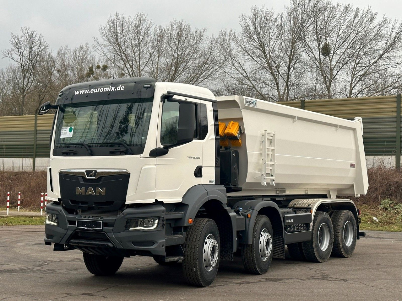 MAN TGS 41.400 8x4 / EUROMIX MTP 20m³/ EURO 5 - Kipper: das Bild 1 MAN TGS 41.400 8x4 / EUROMIX MTP 20m³/ EURO 5 - Kipper: das Bild 1
