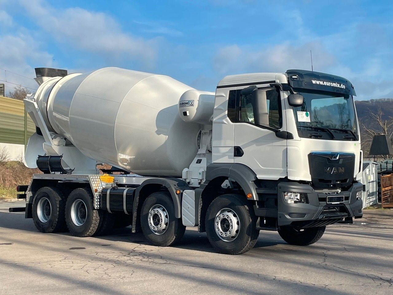 MAN TGS 41.400 8x4 / EuromixMTP EM 10m³ R/ EURO 5 - Fahrmischer: das Bild 1 MAN TGS 41.400 8x4 / EuromixMTP EM 10m³ R/ EURO 5 - Fahrmischer: das Bild 1