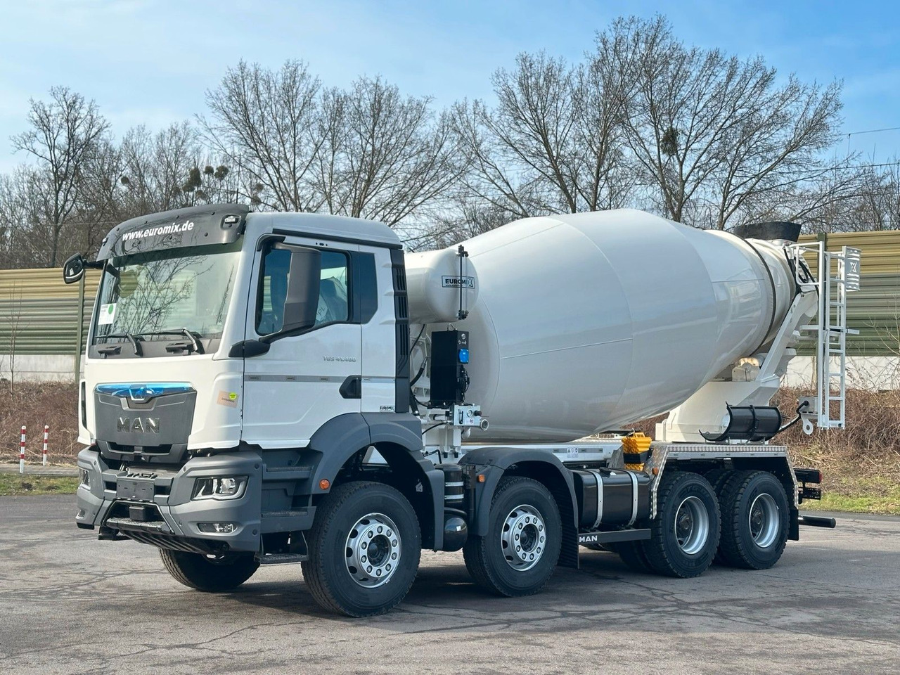 MAN TGS 41.480 8x4 /Euro6e Euromix EM 12 R - Fahrmischer: das Bild 3 MAN TGS 41.480 8x4 /Euro6e Euromix EM 12 R - Fahrmischer: das Bild 3