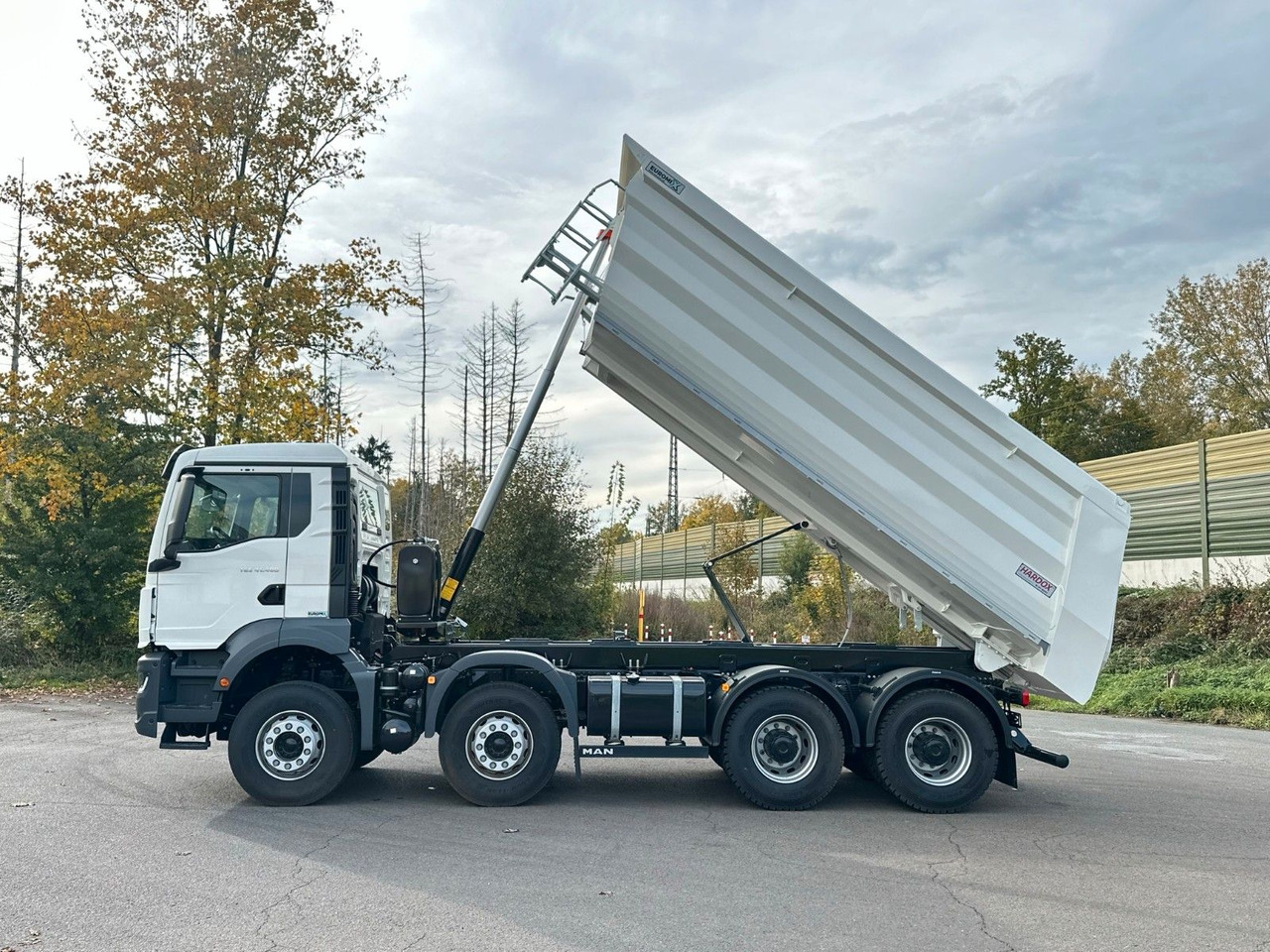 Kipper MAN TGS 41.480 BB 8X4 Euromix Mulden Kipper HARDOX: das Bild 14