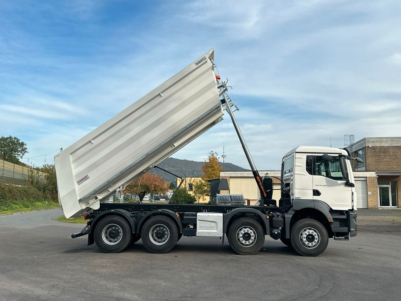 Kipper MAN TGS 41.480 BB 8X4 Euromix Mulden Kipper HARDOX: das Bild 17