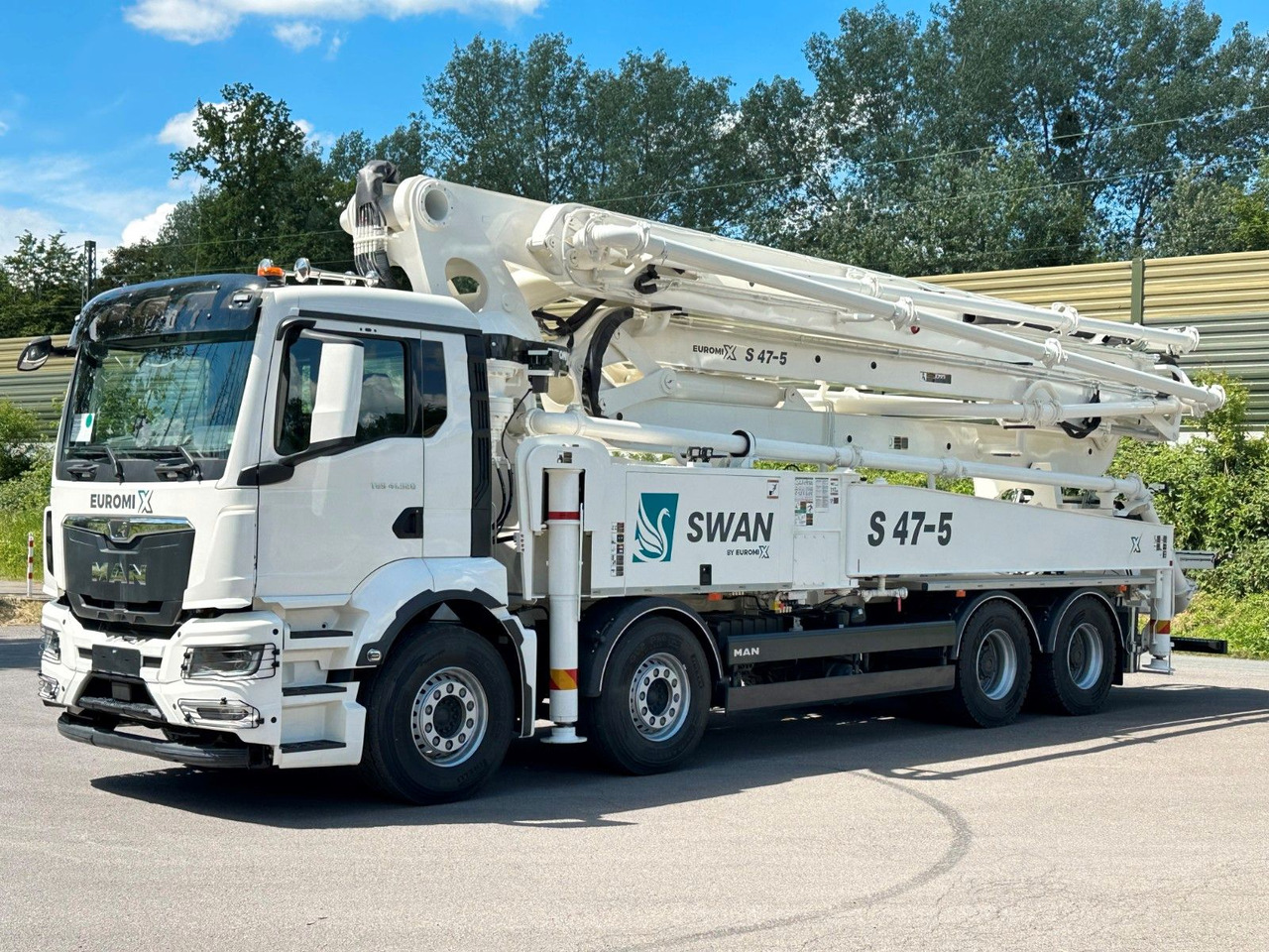 MAN TGS 41.520 8x4 SWAN TSP 47-5 160RZ ( 47m ) - Betonpumpe: das Bild 2 MAN TGS 41.520 8x4 SWAN TSP 47-5 160RZ ( 47m ) - Betonpumpe: das Bild 2