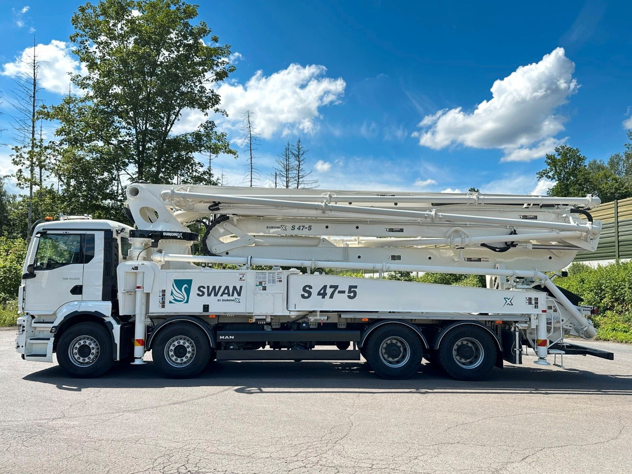 MAN TGS 41.520 8x4 SWAN TSP 47-5 160RZ ( 47m ) - Fahrmischer: das Bild 3 MAN TGS 41.520 8x4 SWAN TSP 47-5 160RZ ( 47m ) - Fahrmischer: das Bild 3
