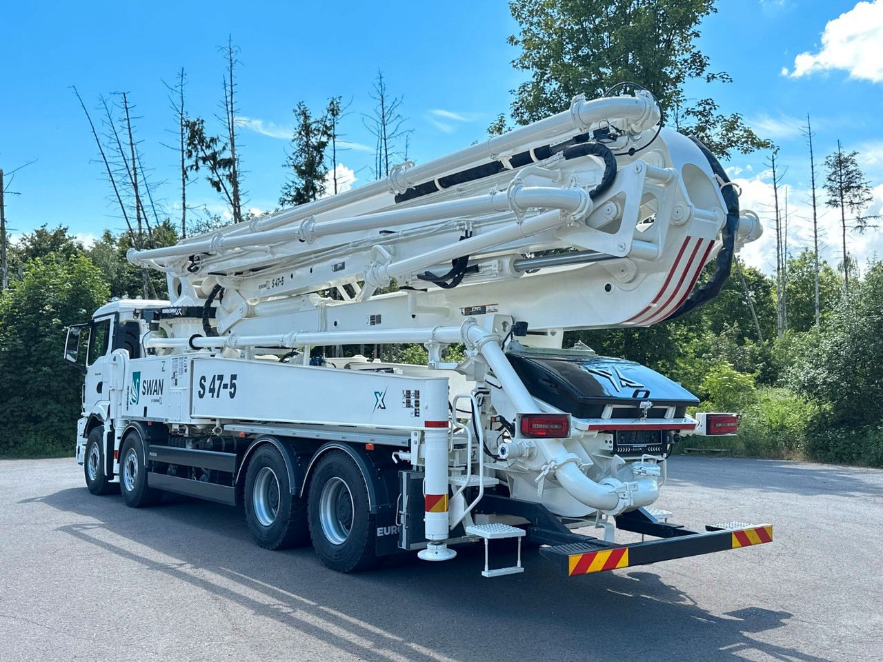 MAN TGS 41.520 8x4 SWAN TSP 47-5 160RZ ( 47m ) - Betonpumpe: das Bild 4 MAN TGS 41.520 8x4 SWAN TSP 47-5 160RZ ( 47m ) - Betonpumpe: das Bild 4