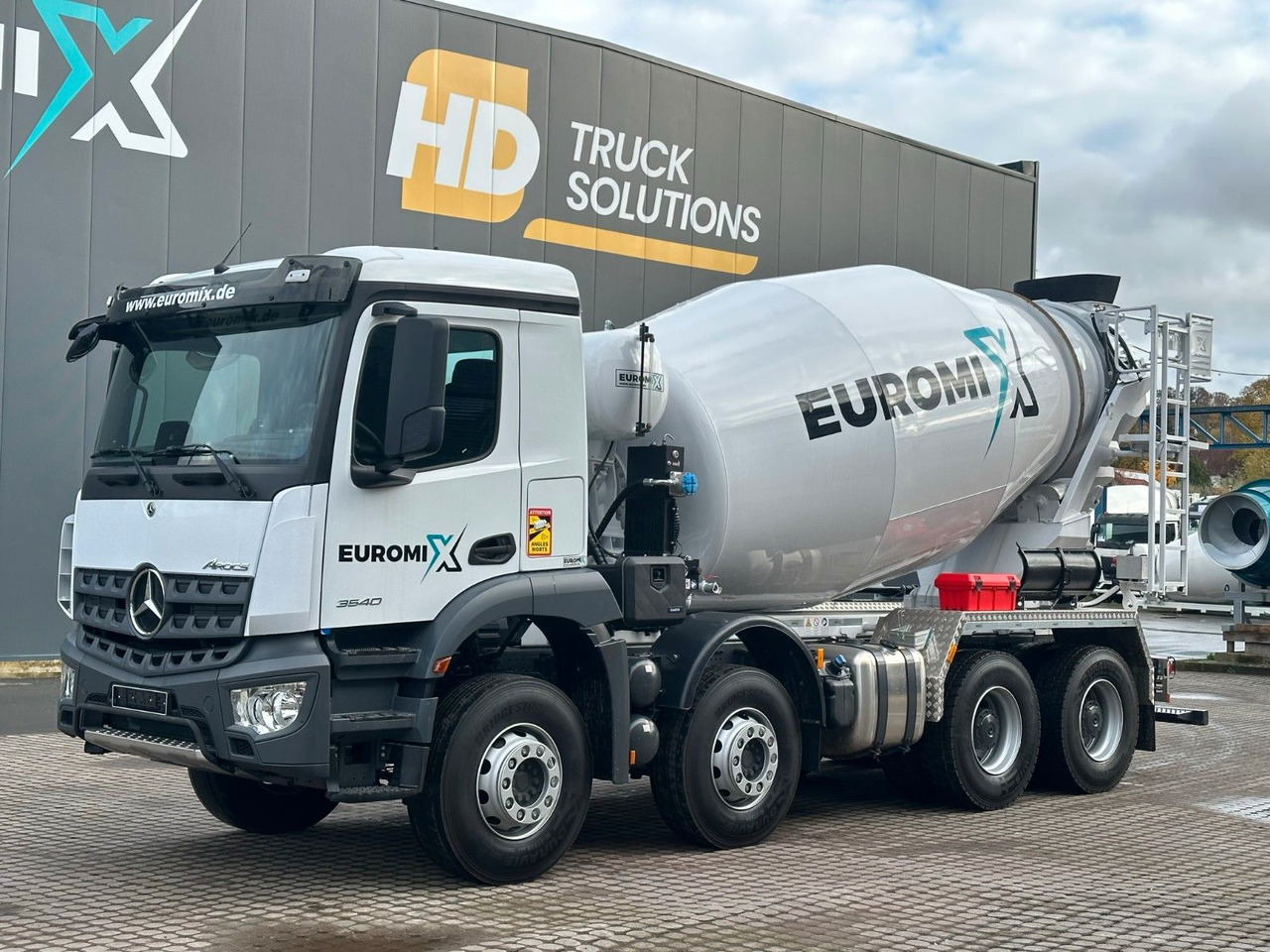 Mercedes-Benz Arocs 5 3540 8x4 EURO 6e EuromixMTP EM 9 L - Fahrmischer: das Bild 1 Mercedes-Benz Arocs 5 3540 8x4 EURO 6e EuromixMTP EM 9 L - Fahrmischer: das Bild 1