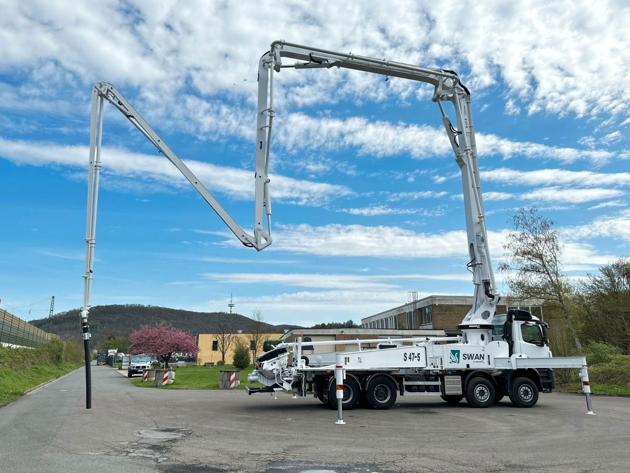 Mercedes-Benz Arocs 5 4542 8x4 SWAN TSP 47-5 160RZ ( 47m ) – Leasing Mercedes-Benz Arocs 5 4542 8x4 SWAN TSP 47-5 160RZ ( 47m ): das Bild 20
