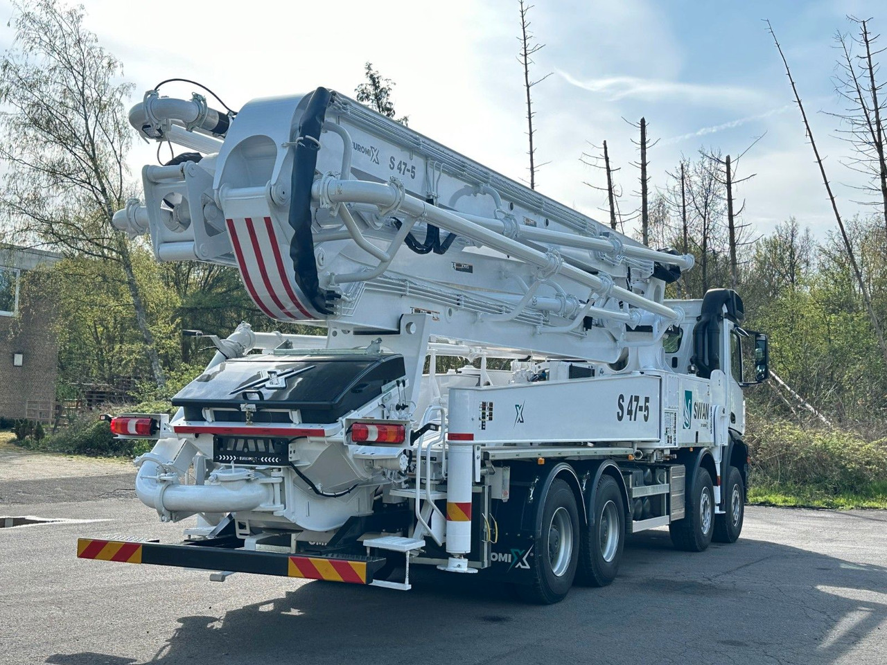 Mercedes-Benz Arocs 5 4542 8x4 SWAN TSP 47-5 160RZ ( 47m ) – Leasing Mercedes-Benz Arocs 5 4542 8x4 SWAN TSP 47-5 160RZ ( 47m ): das Bild 6