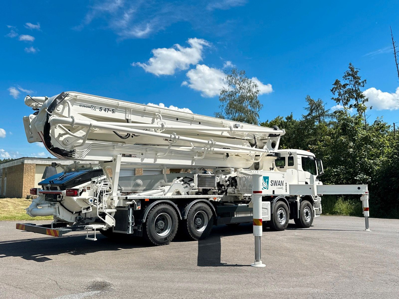 Volvo FMX 500 8x4 SWAN 47m Betonpumpe EuromixMTP - Betonpumpe: das Bild 4 Volvo FMX 500 8x4 SWAN 47m Betonpumpe EuromixMTP - Betonpumpe: das Bild 4
