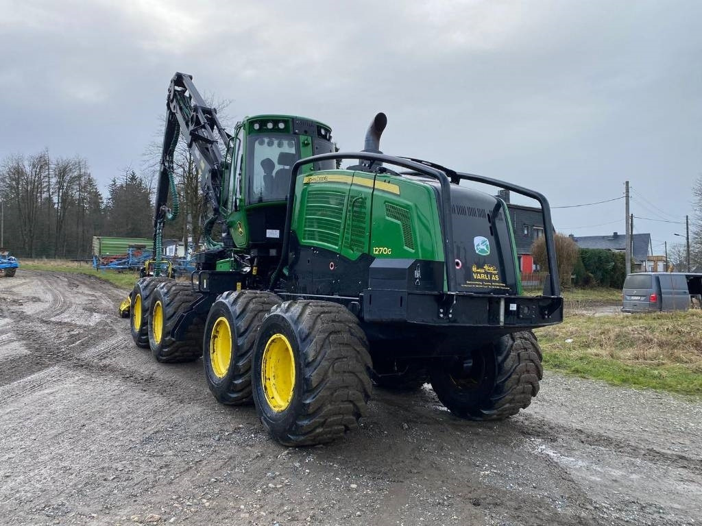 Harvester John Deere 1270 G: das Bild 8