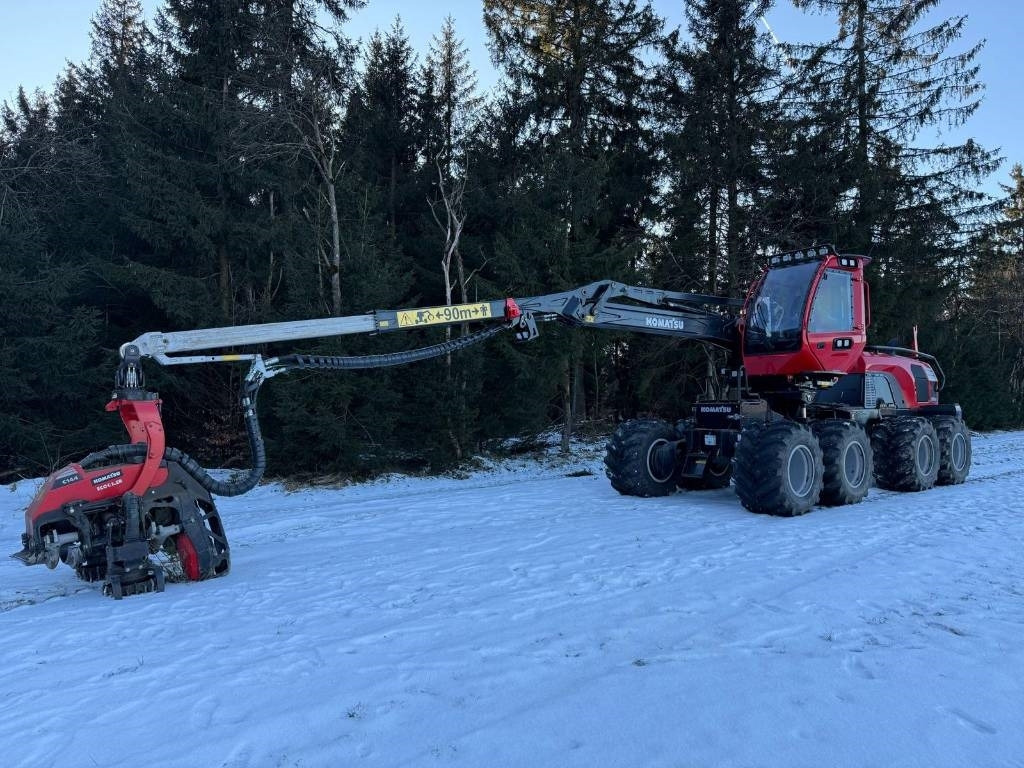 Harvester Komatsu 931 XC: das Bild 10 Harvester Komatsu 931 XC: das Bild 10