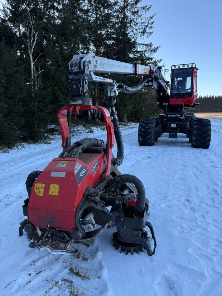 Harvester Komatsu 931 XC: das Bild 12 Harvester Komatsu 931 XC: das Bild 12