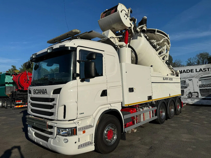 Scania R480 Vacuum / Sewer Jetter / Recycler, Euro 6, Super 2000 (16m3), 2013 - Saug-/ Spülfahrzeug: das Bild 4 Scania R480 Vacuum / Sewer Jetter / Recycler, Euro 6, Super 2000 (16m3), 2013 - Saug-/ Spülfahrzeug: das Bild 4