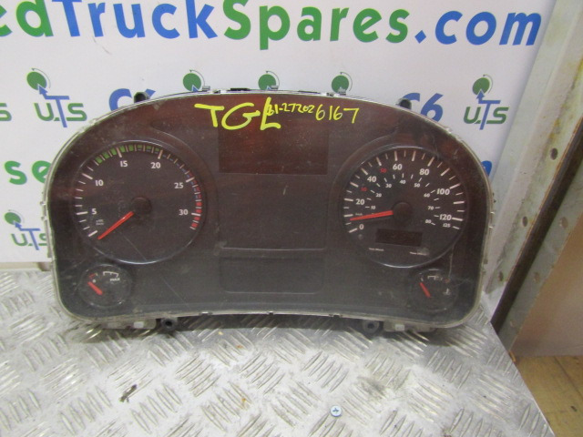 Elektrische Ausrüstung für LKW MAN TGL CLOCK CLUSTER P/NO 81.27202.6167: das Bild 1