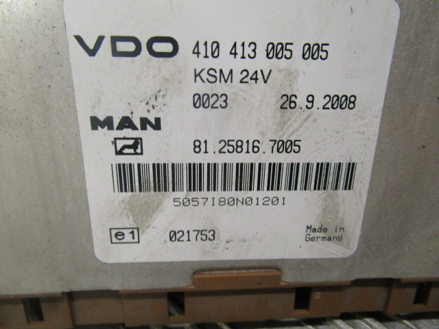 MAN TGM/TGS KSM CONTROL UNIT 81.25816.7005 - Elektrische Ausrüstung für LKW: das Bild 2 MAN TGM/TGS KSM CONTROL UNIT 81.25816.7005 - Elektrische Ausrüstung für LKW: das Bild 2