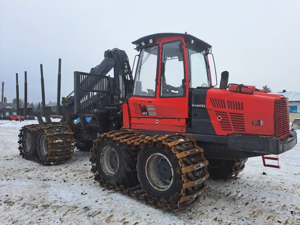 Komatsu 865 - Forwarder: das Bild 1 Komatsu 865 - Forwarder: das Bild 1