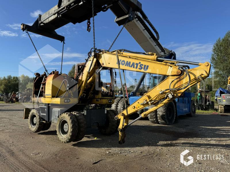 KOMATSU PW148-10 - Mobilbagger: das Bild 1 KOMATSU PW148-10 - Mobilbagger: das Bild 1