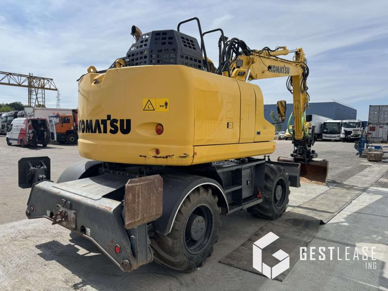 Komatsu PW148-11 - Mobilbagger: das Bild 3 Komatsu PW148-11 - Mobilbagger: das Bild 3