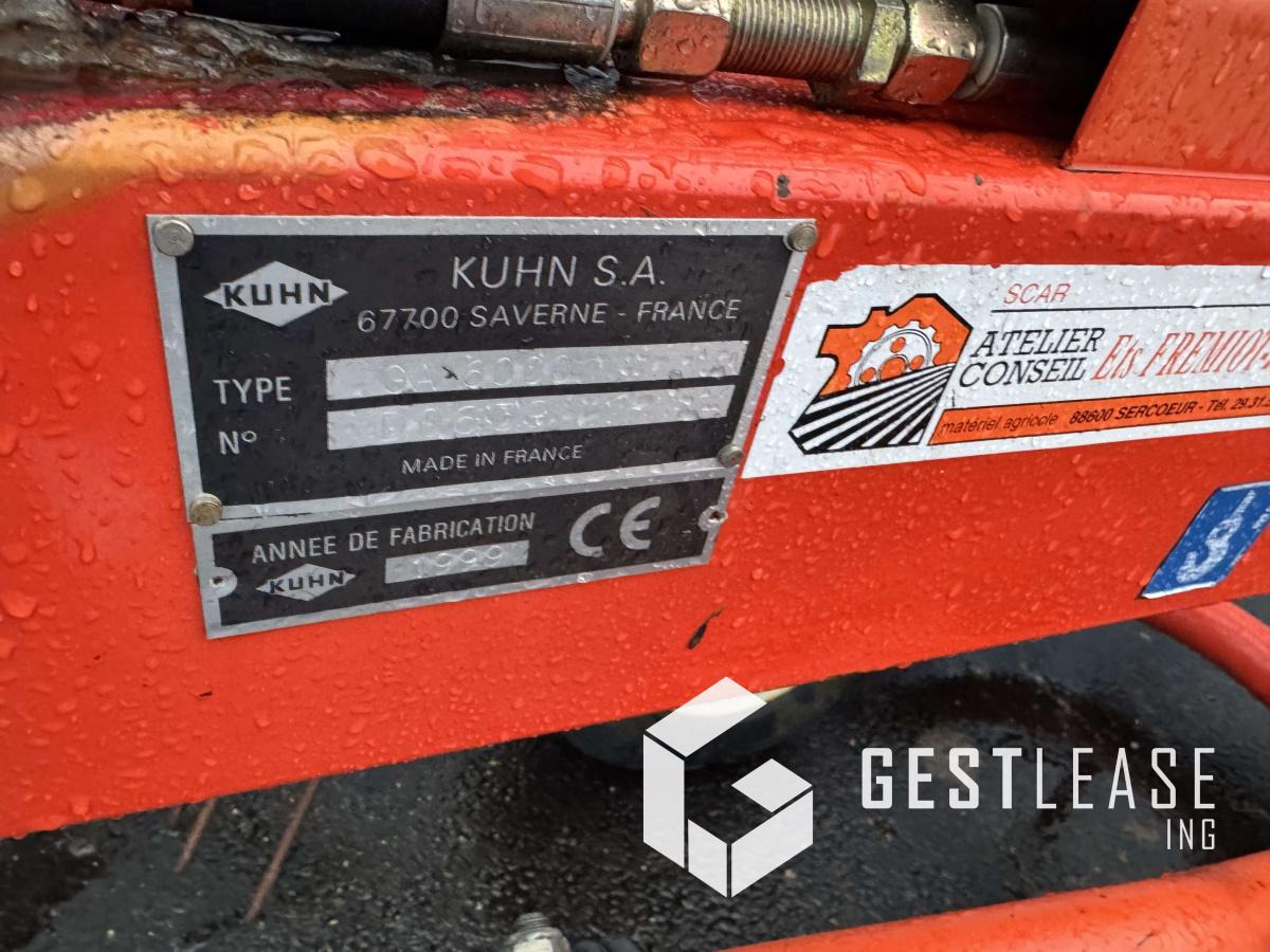 Kuhn GA 6000 - Heuwender/ Wenderechen: das Bild 4 Kuhn GA 6000 - Heuwender/ Wenderechen: das Bild 4