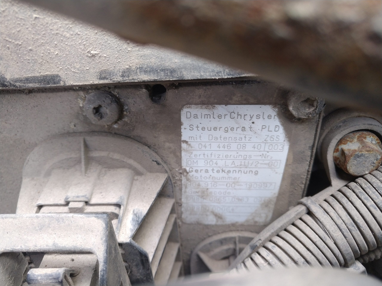 MB Engine OM904 - Motor für LKW: das Bild 3 MB Engine OM904 - Motor für LKW: das Bild 3