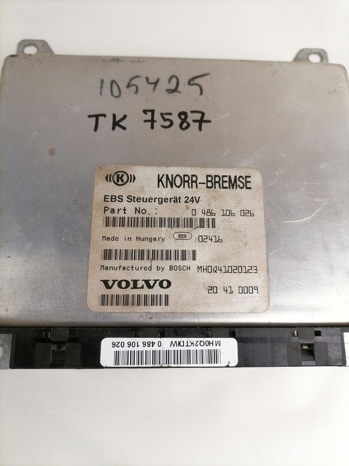 Volvo EBS control unit 20410009 - Steuergerät für LKW: das Bild 3 Volvo EBS control unit 20410009 - Steuergerät für LKW: das Bild 3