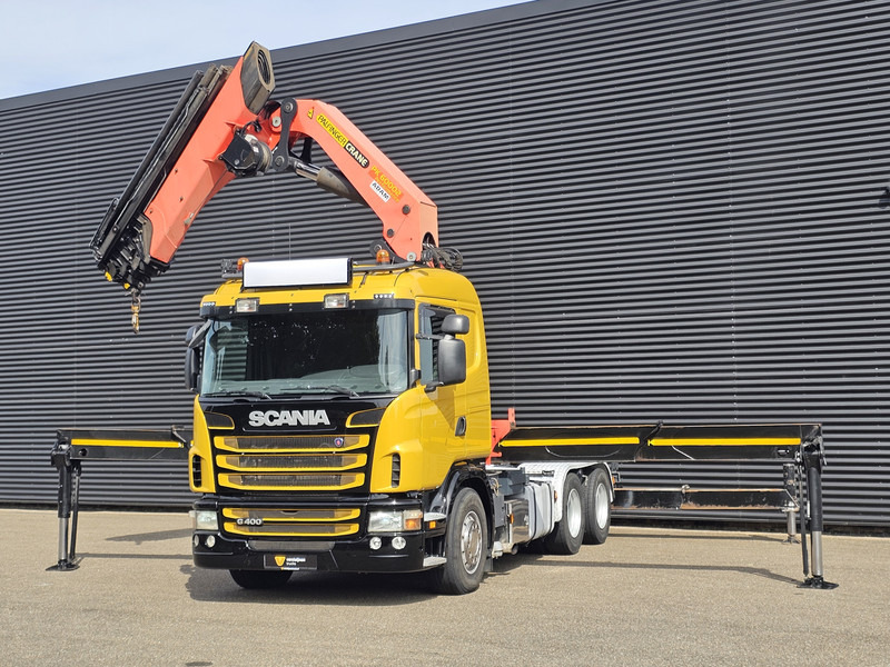 Autokran Scania G400 6x2 / PALFINGER PK 60002 / WINCH / BALLAST: das Bild 9