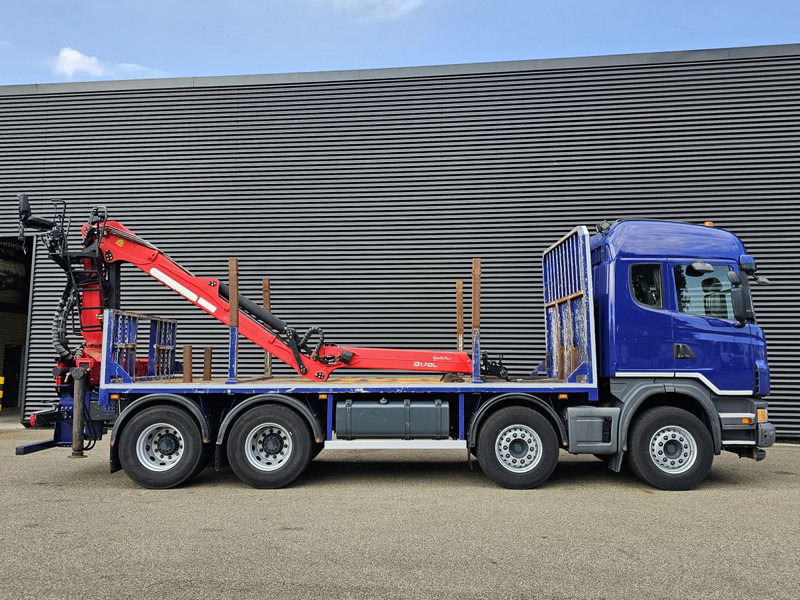 Pritsche LKW, Autokran Scania G440 8x4 / RETARDER / PALFINGER-EPSILON CRANE: das Bild 8