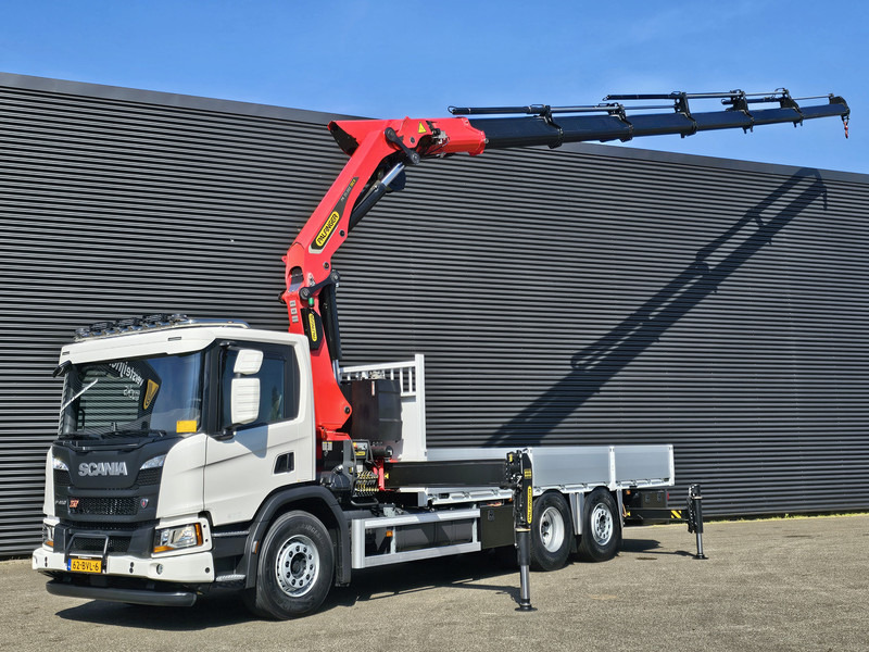 Scania P410 6x2*4 / PALFINGER 35 tm CRANE + WINCH - Autokran: das Bild 1 Scania P410 6x2*4 / PALFINGER 35 tm CRANE + WINCH - Autokran: das Bild 1