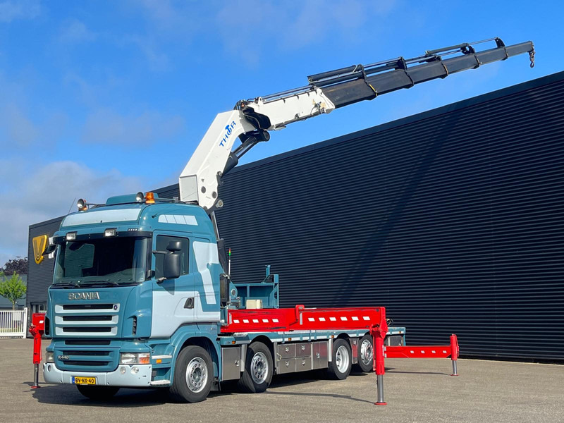 Scania R 440 8X2*6 / HMF THOR K6 - Autokran: das Bild 1 Scania R 440 8X2*6 / HMF THOR K6 - Autokran: das Bild 1