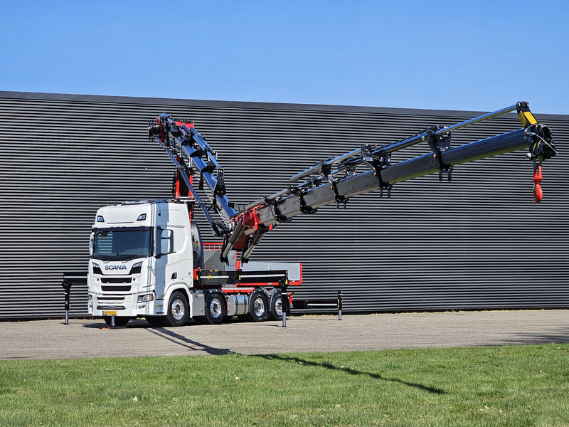 Scania R590 8x2*6 HMF 9520 + JiB + WINCH / TRACTOR / - Autokran: das Bild 5 Scania R590 8x2*6 HMF 9520 + JiB + WINCH / TRACTOR / - Autokran: das Bild 5
