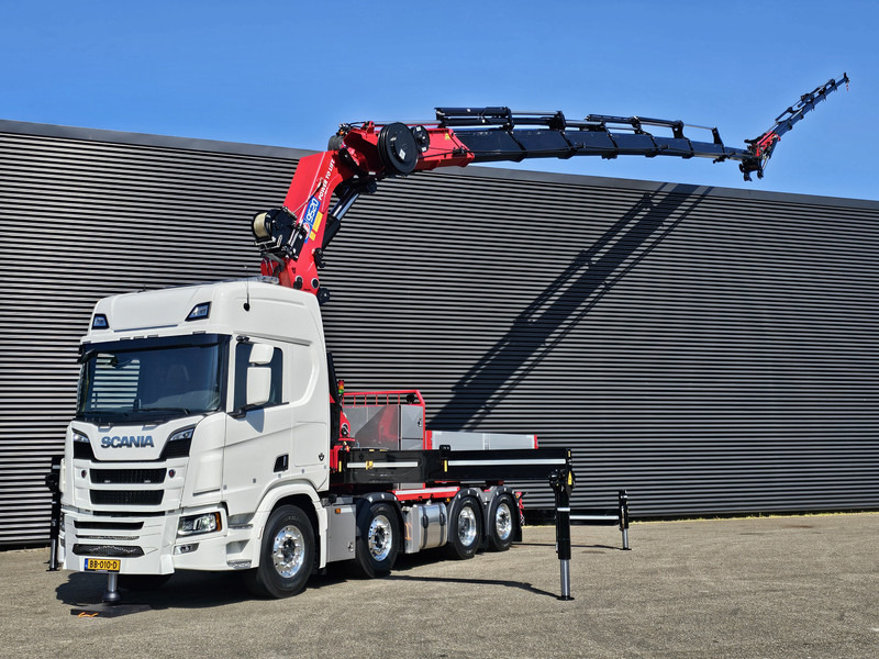Scania R590 8x2*6 HMF 9520 + JiB + WINCH / TRACTOR / - Autokran: das Bild 1 Scania R590 8x2*6 HMF 9520 + JiB + WINCH / TRACTOR / - Autokran: das Bild 1