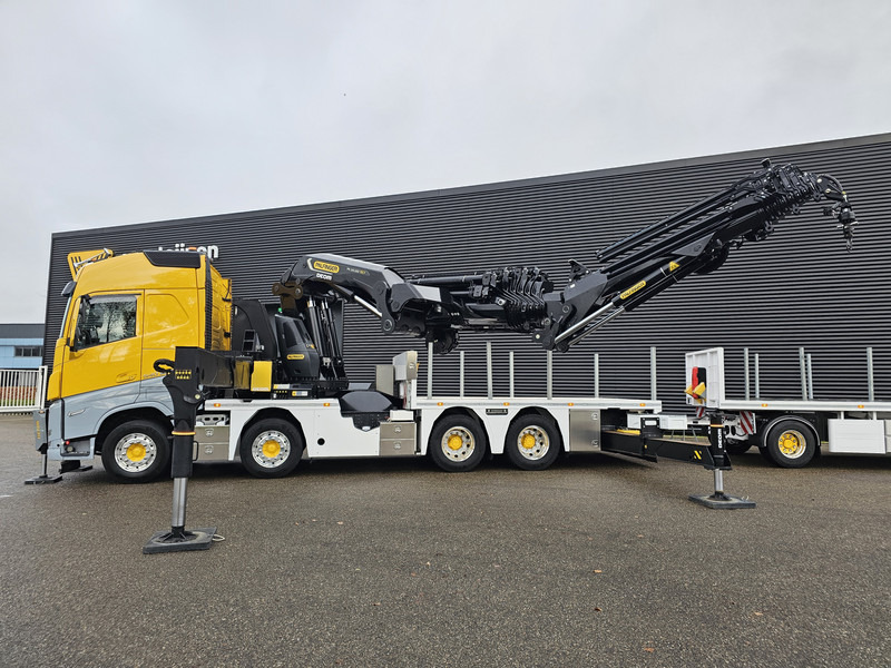 Pritsche LKW, Autokran Volvo FH 540 8x4 / PALFINGER 165 TEC 7 + PJ300 / WINCH: das Bild 9 Pritsche LKW, Autokran Volvo FH 540 8x4 / PALFINGER 165 TEC 7 + PJ300 / WINCH: das Bild 9