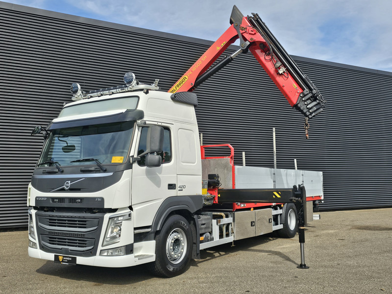 Volvo FM420 4x2 / PALFINGER 18502 - 17 mtr / CRANE / KRAN - Pritsche LKW, Autokran: das Bild 5 Volvo FM420 4x2 / PALFINGER 18502 - 17 mtr / CRANE / KRAN - Pritsche LKW, Autokran: das Bild 5