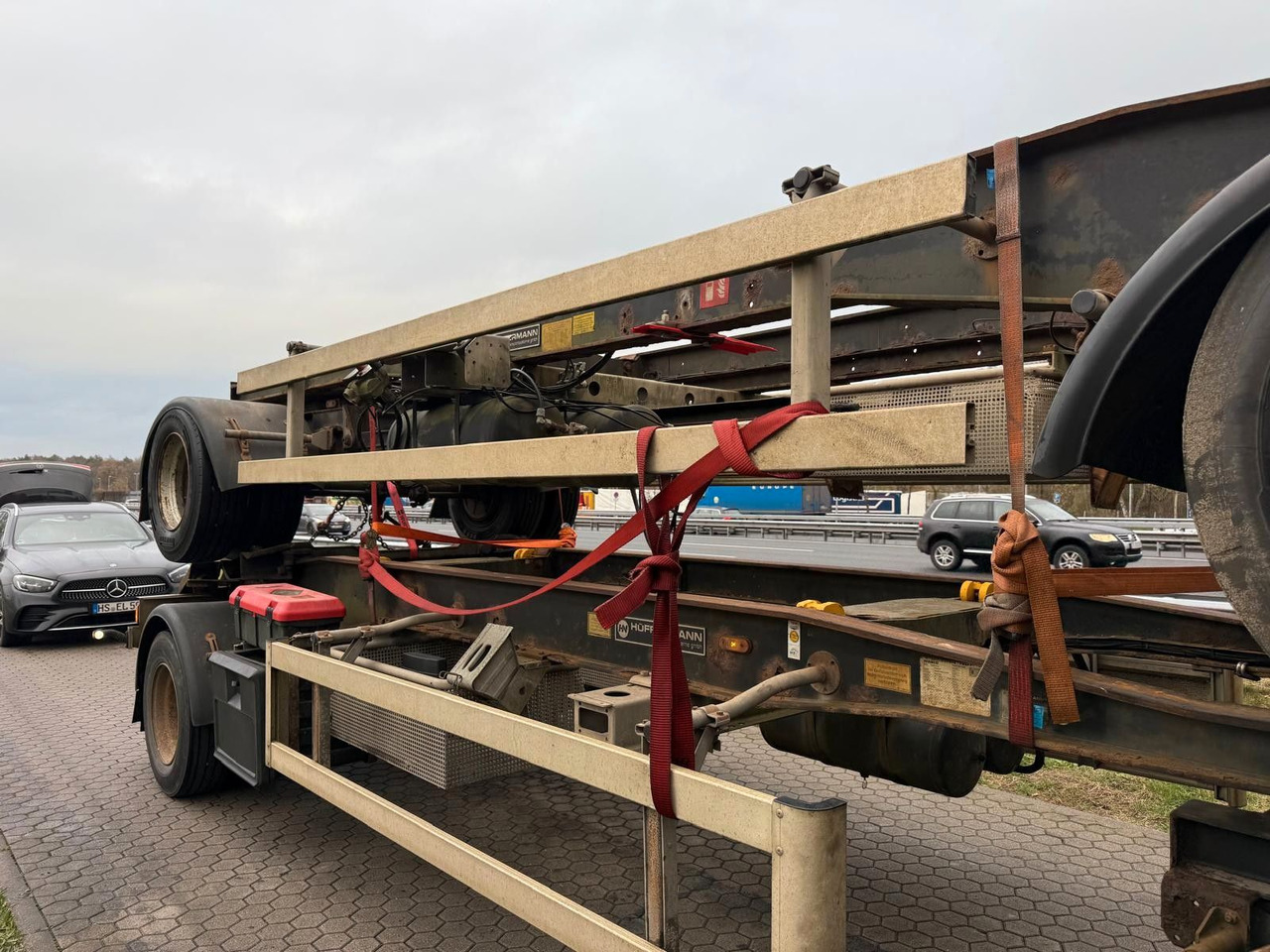 Hüffermann HSA 18.70 Schlittenabroller Containeranhänger 2x - Abrollanhänger/ Absetzanhänger: das Bild 5 Hüffermann HSA 18.70 Schlittenabroller Containeranhänger 2x - Abrollanhänger/ Absetzanhänger: das Bild 5