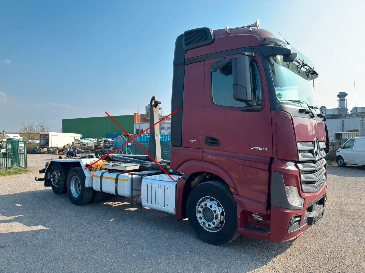 Fahrgestell LKW Mercedes-Benz 2558 6x2 Fahrgestell Chassis | Retarder | Klima: das Bild 8 Fahrgestell LKW Mercedes-Benz 2558 6x2 Fahrgestell Chassis | Retarder | Klima: das Bild 8