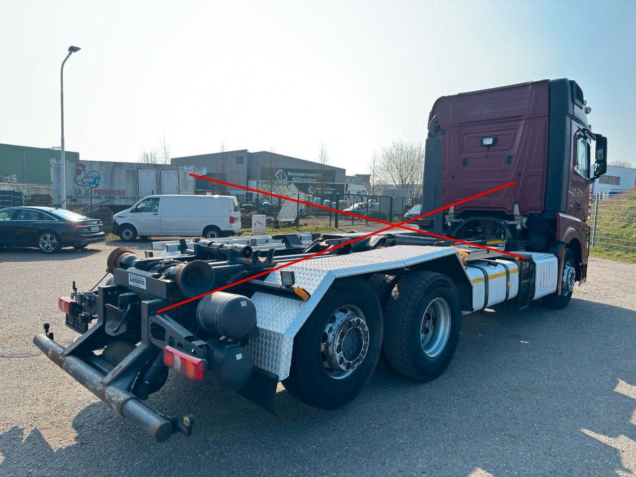 Fahrgestell LKW Mercedes-Benz 2558 6x2 Fahrgestell Chassis | Retarder | Klima: das Bild 7 Fahrgestell LKW Mercedes-Benz 2558 6x2 Fahrgestell Chassis | Retarder | Klima: das Bild 7