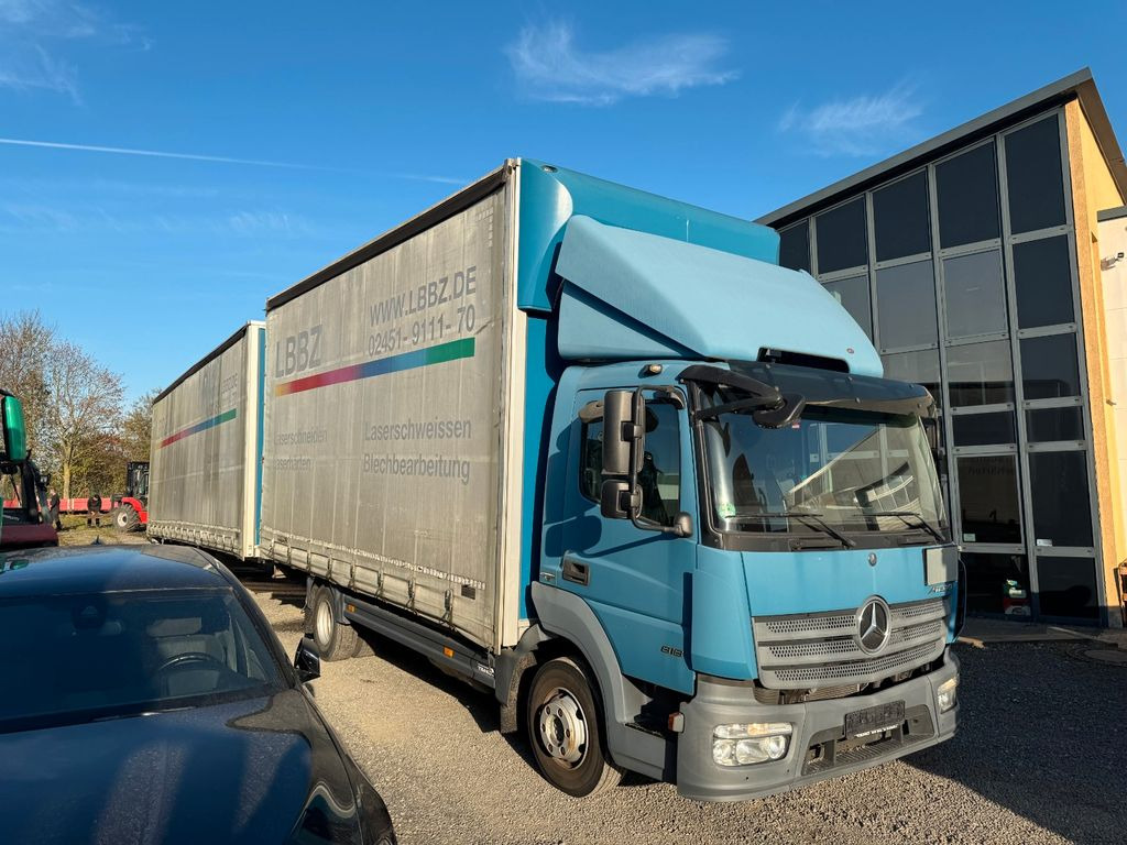 Mercedes-Benz 818 4X2 Pritsche & Plane & Tang Pritsche & Plane - Planen Transporter: das Bild 2 Mercedes-Benz 818 4X2 Pritsche & Plane & Tang Pritsche & Plane - Planen Transporter: das Bild 2