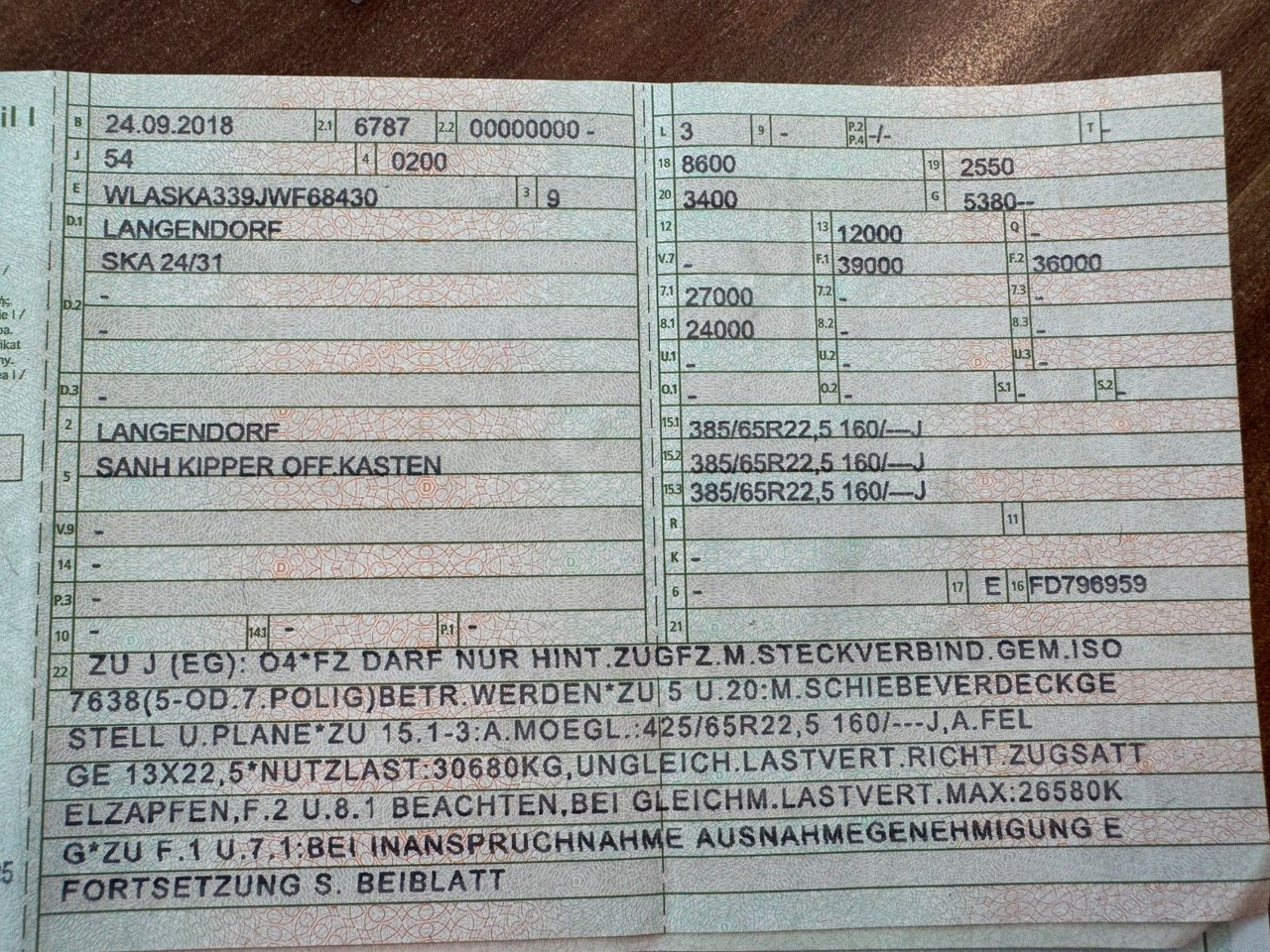 MAN 18.460 4X2 & Langendorf Stahl / Aluminium 24 kub - Sattelzugmaschine: das Bild 3 MAN 18.460 4X2 & Langendorf Stahl / Aluminium 24 kub - Sattelzugmaschine: das Bild 3