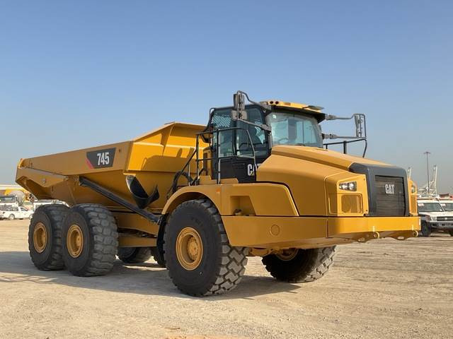 CAT 745 - Knickgelenkter Dumper: das Bild 4 CAT 745 - Knickgelenkter Dumper: das Bild 4