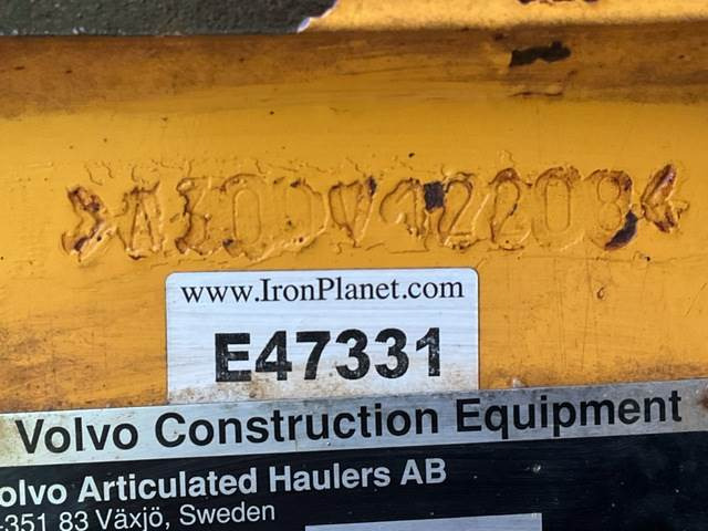 Volvo A30D - Knickgelenkter Dumper: das Bild 5 Volvo A30D - Knickgelenkter Dumper: das Bild 5