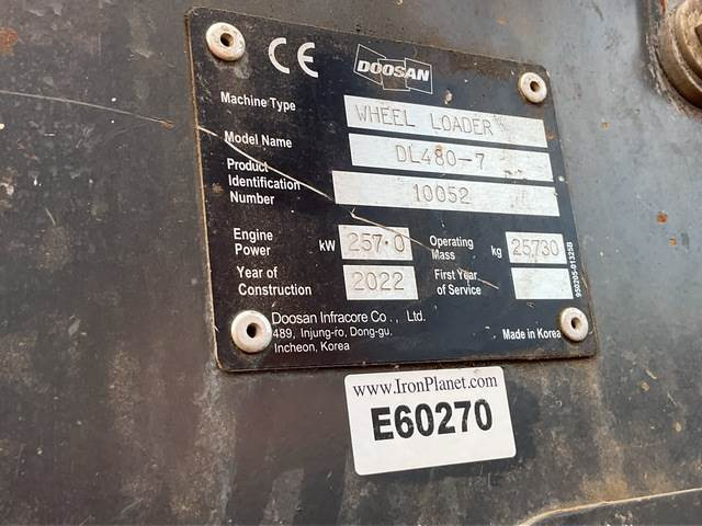 Doosan DL480-7 - Radlader: das Bild 5 Doosan DL480-7 - Radlader: das Bild 5