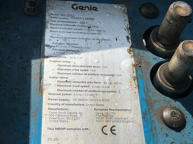 Genie GS3232 - Scherenbühne: das Bild 5 Genie GS3232 - Scherenbühne: das Bild 5