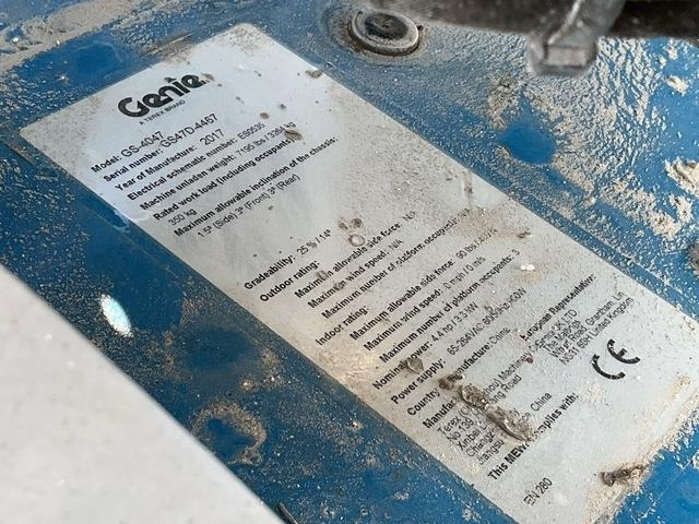 Genie GS4047 - Scherenbühne: das Bild 5 Genie GS4047 - Scherenbühne: das Bild 5